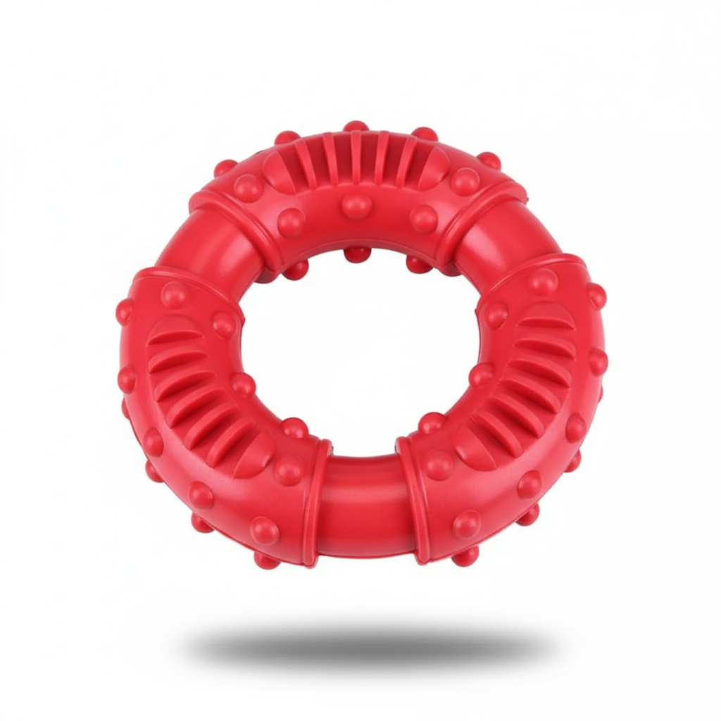 Dog Chew Toy – Interactive Dental Rubber Ring Donut