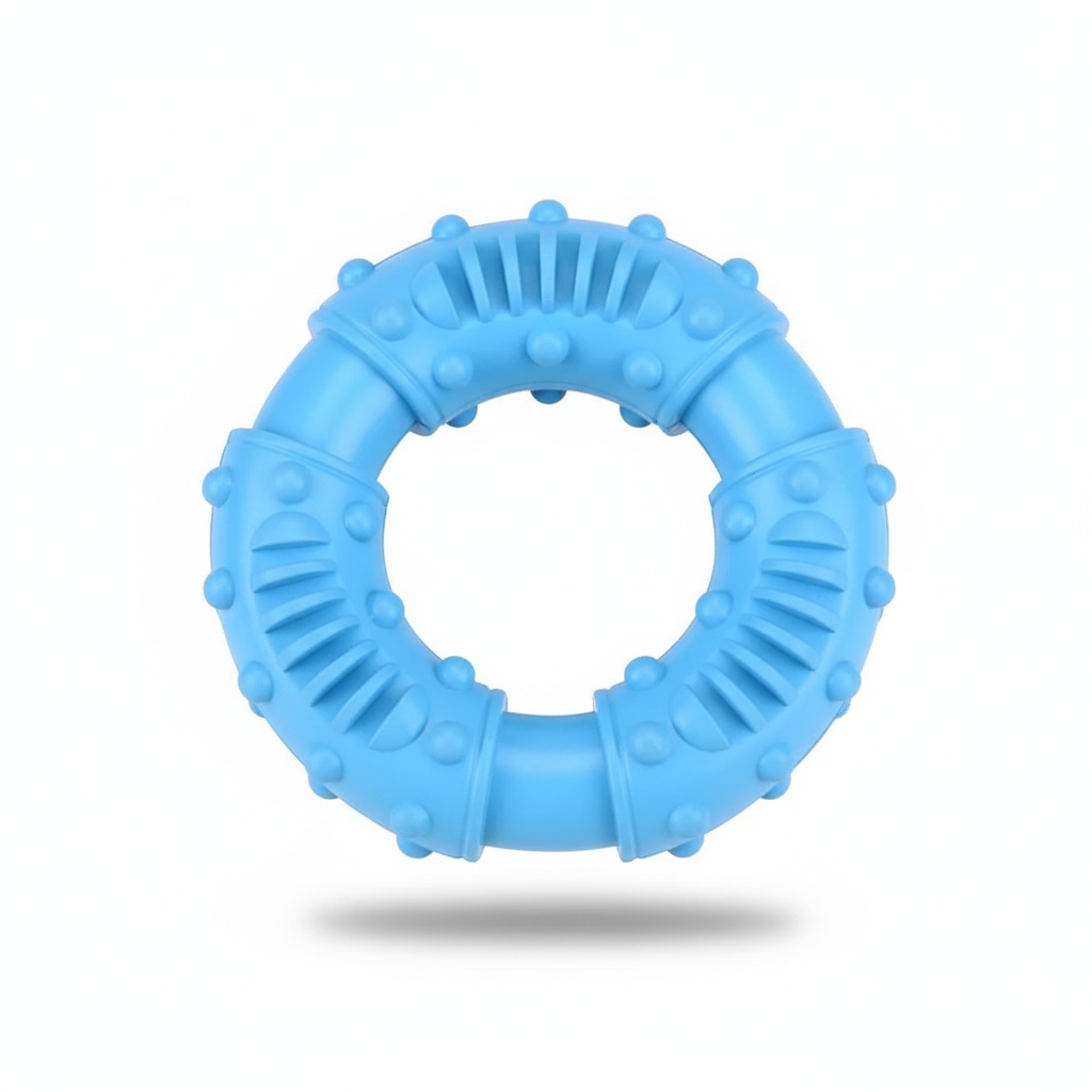 Dog Chew Toy – Interactive Dental Rubber Ring Donut