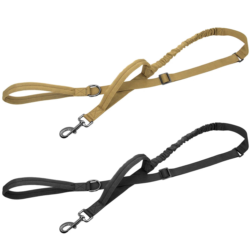 Tactical Dog Collar with Nylon Rope – For Medium & Large Dogs - Wooflu