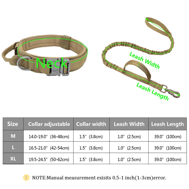Military Tactical Dog Collar - Wooflu