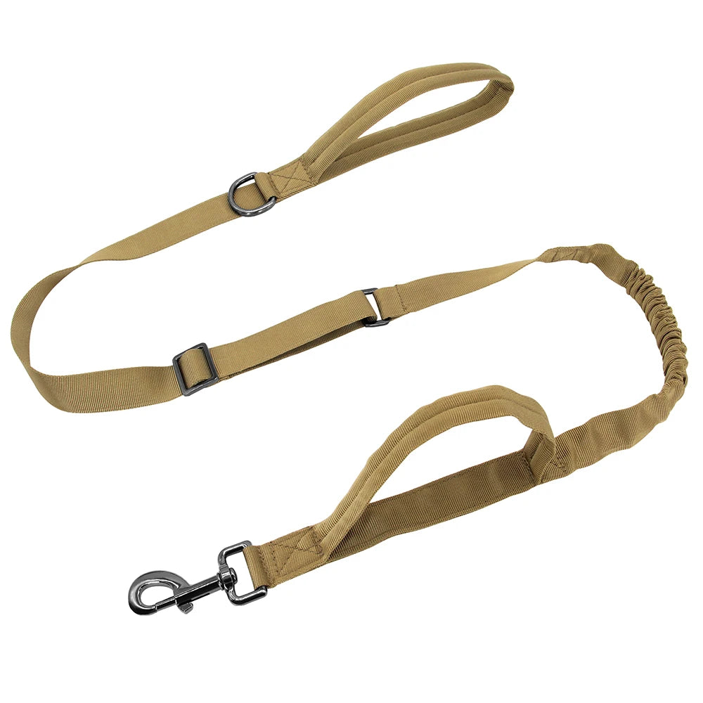 Tactical Dog Collar with Nylon Rope – For Medium & Large Dogs - Wooflu