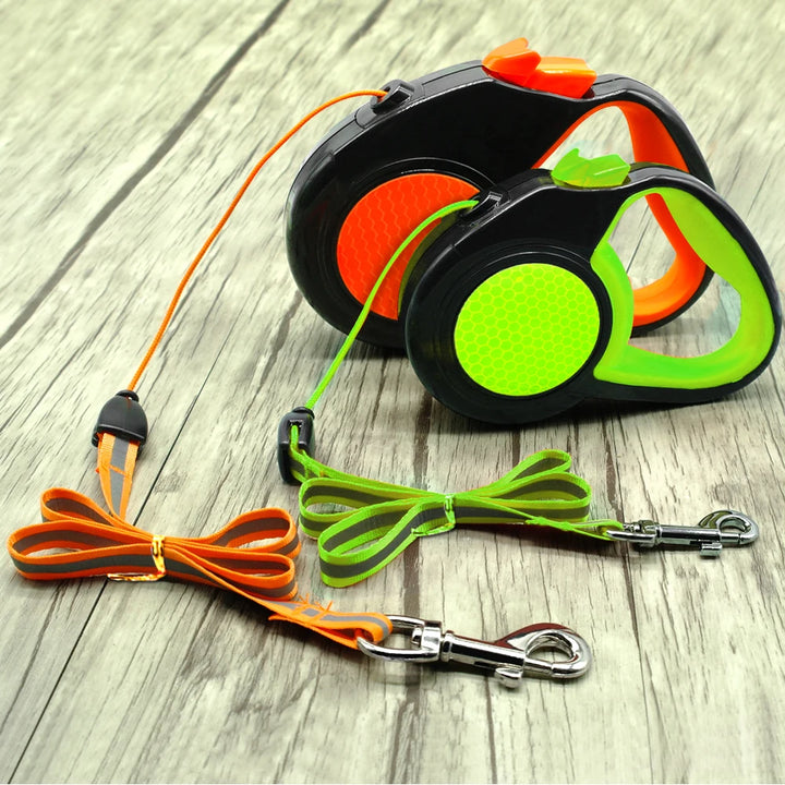 Retractable dog leash - Wooflu