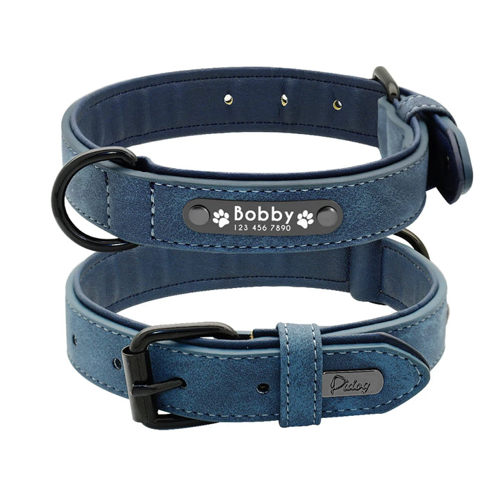 Dog Collar Leash  Personalized - Wooflu