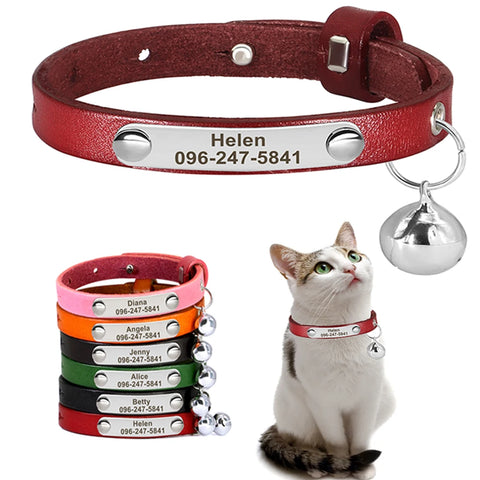 Cat Collar Personalized - Wooflu