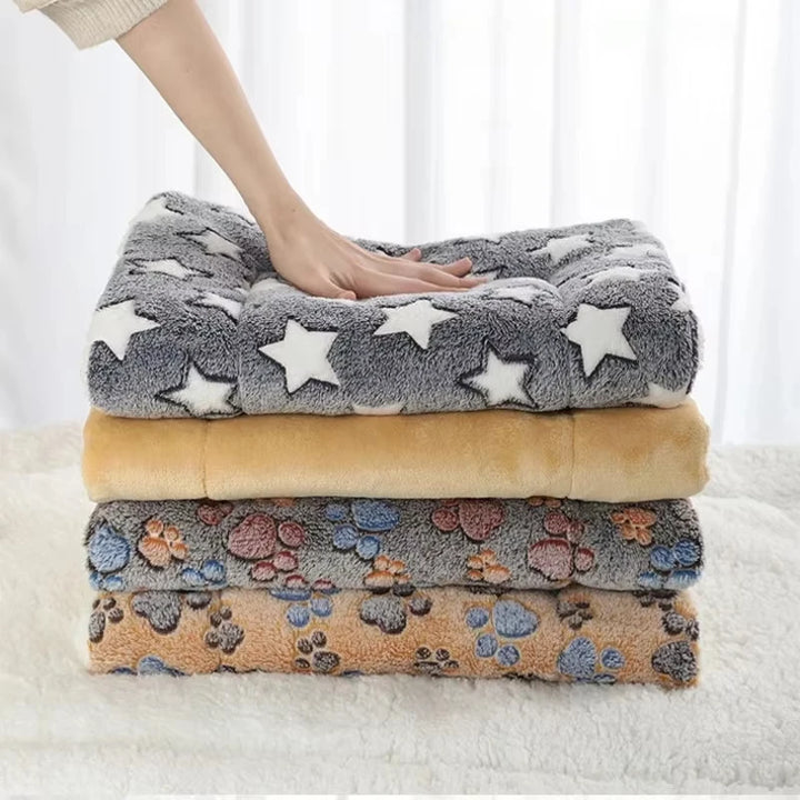 Flannel Pet Sleeping Dog or Cat Bed - Wooflu