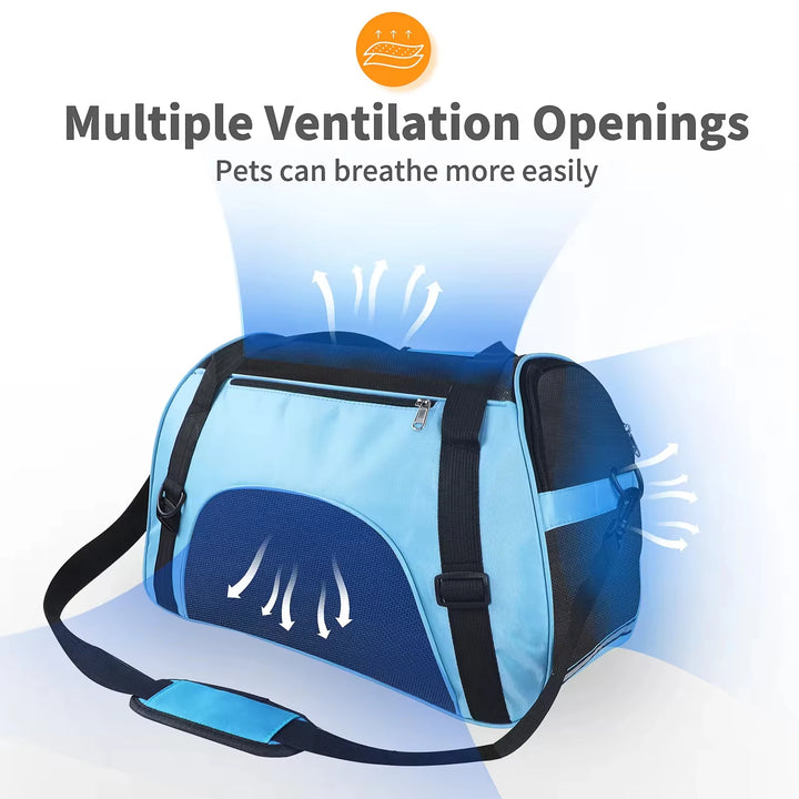 Portable Dog & Cat Carrier Bag - Wooflu