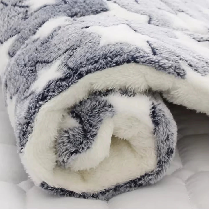 Flannel Pet Sleeping Dog or Cat Bed - Wooflu