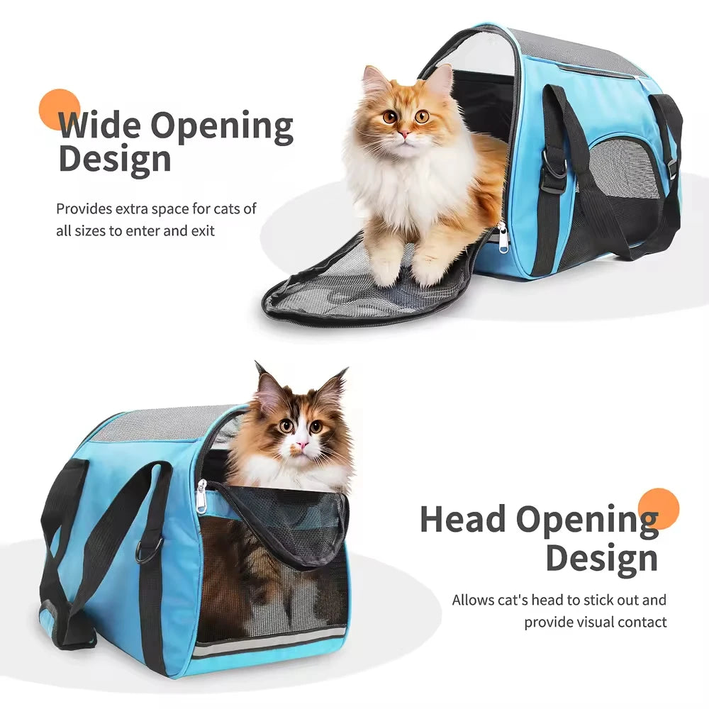 Portable Dog & Cat Carrier Bag - Wooflu