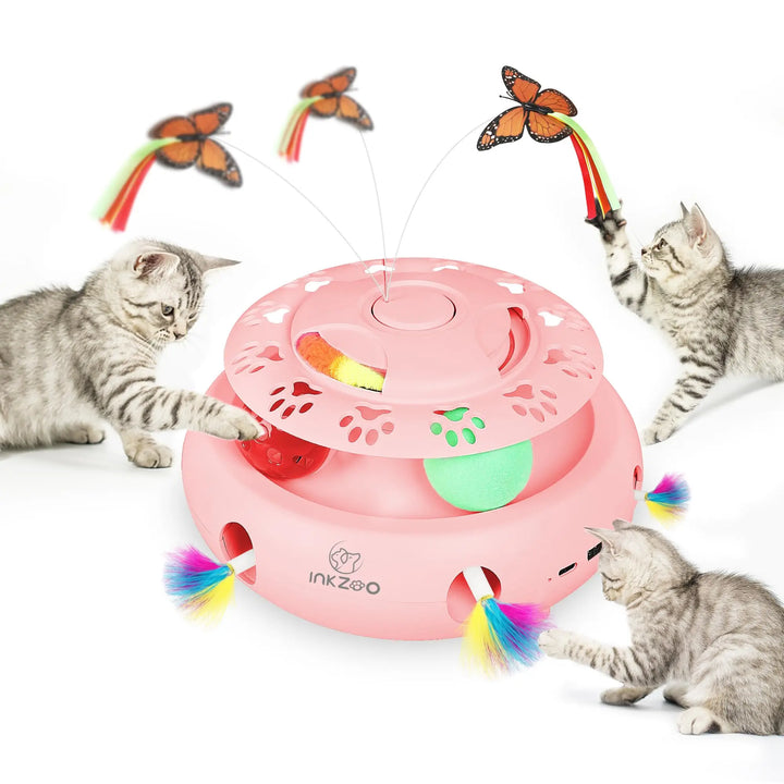 Interactive Cat Toys – Automatic 7 Holes Whack-A-Mole - Wooflu