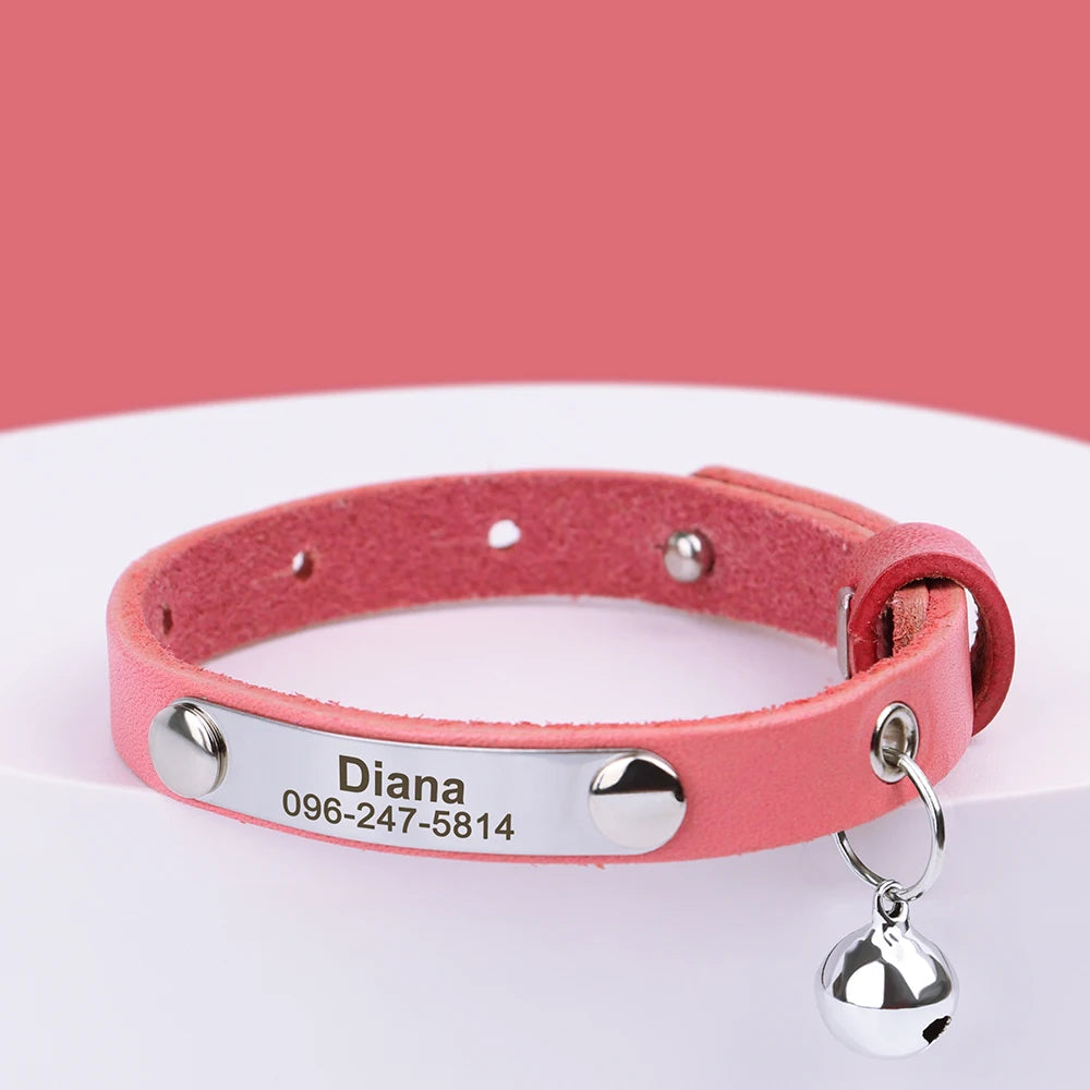 Cat Collar Personalized - Wooflu