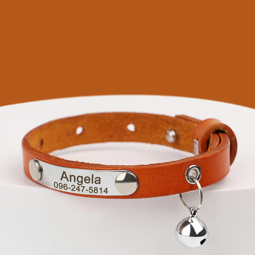 Cat Collar Personalized - Wooflu