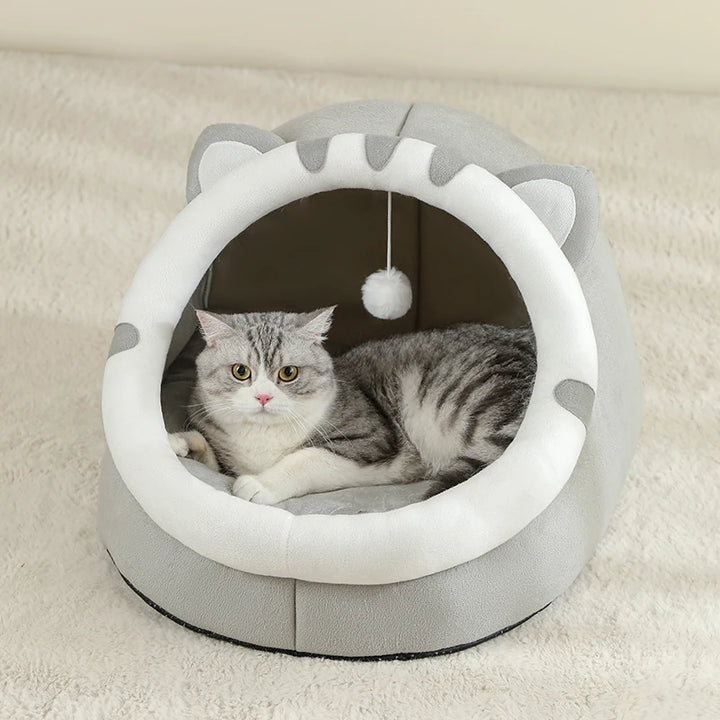 Cat Bed with toy - Wooflu