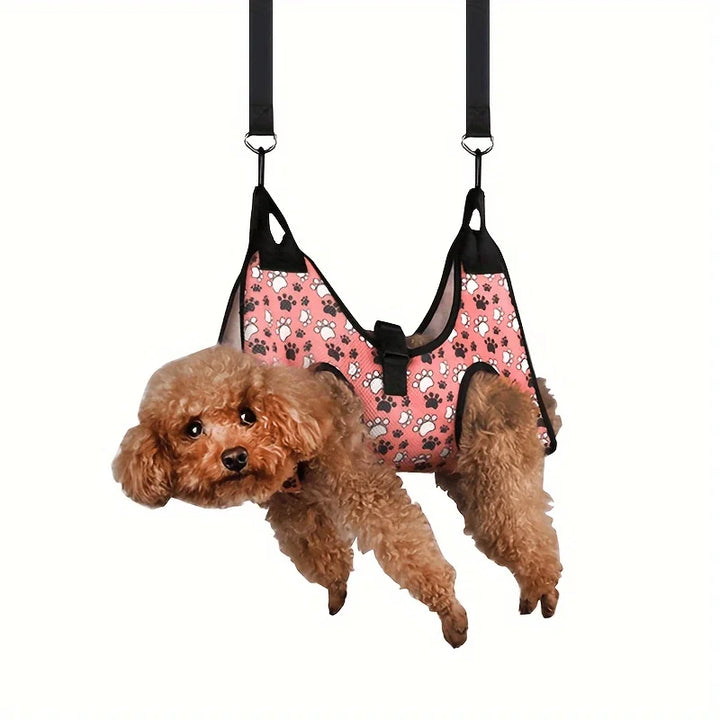 Deluxe Pet Grooming Hammock - Wooflu