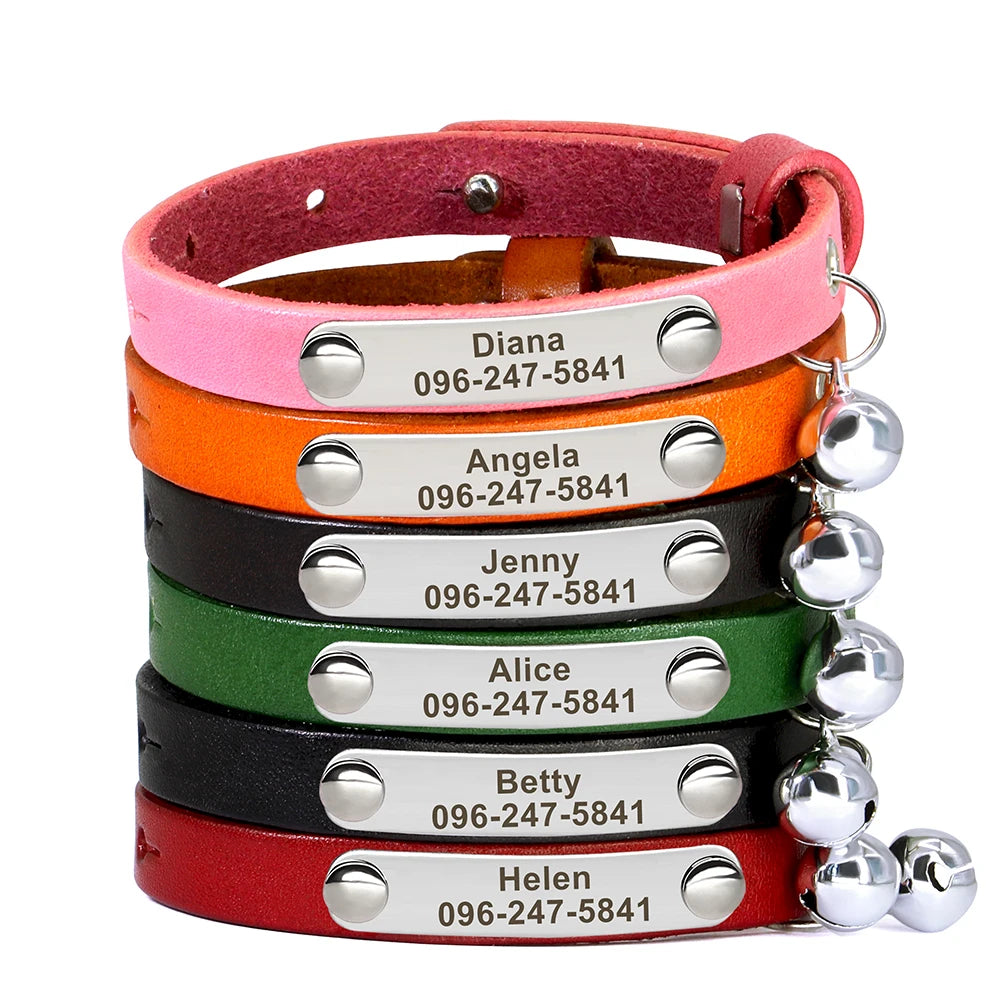 Cat Collar Personalized - Wooflu