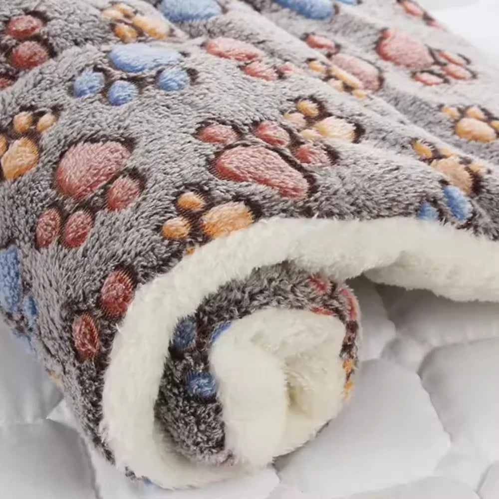 Flannel Pet Sleeping Dog or Cat Bed - Wooflu