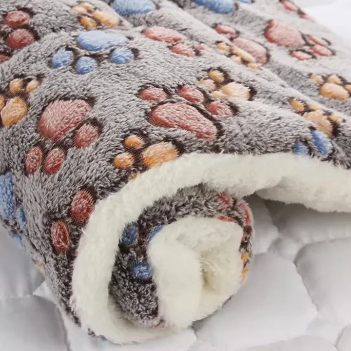 Flannel Pet Sleeping Dog or Cat Bed - Wooflu