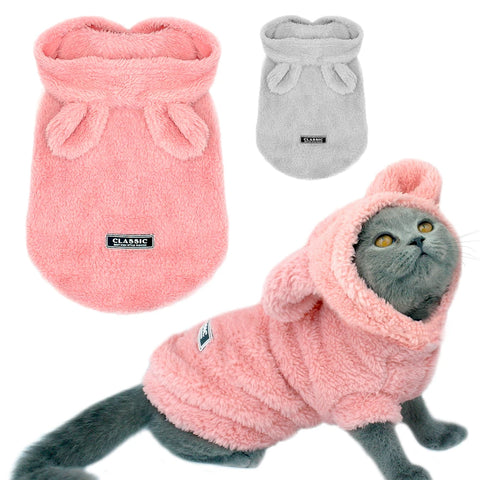 Warm Winter Cat Clothes - Wooflu
