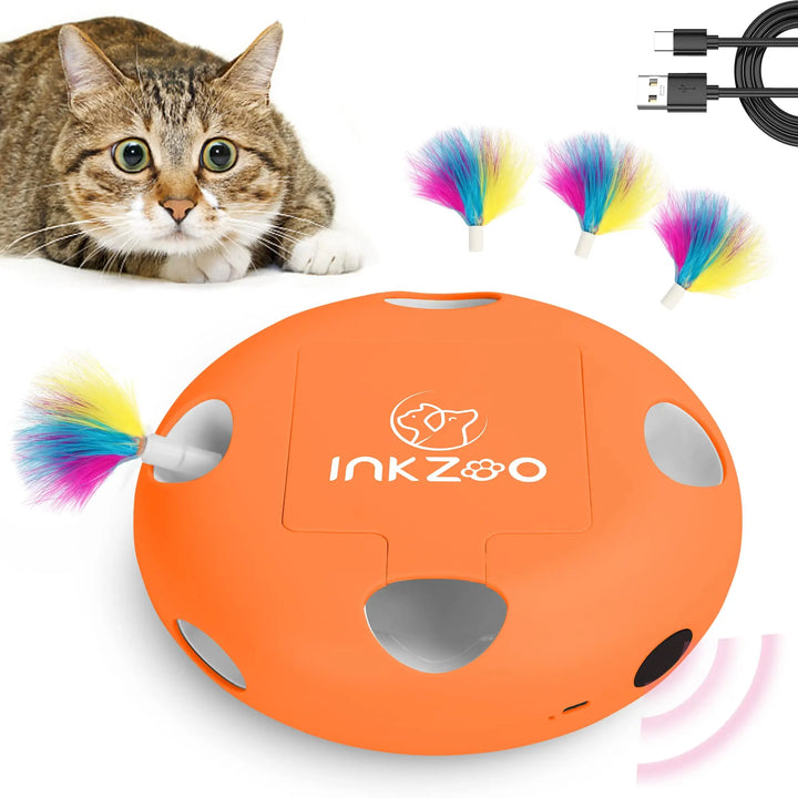Interactive Cat Toys – Automatic 7 Holes Whack-A-Mole - Wooflu