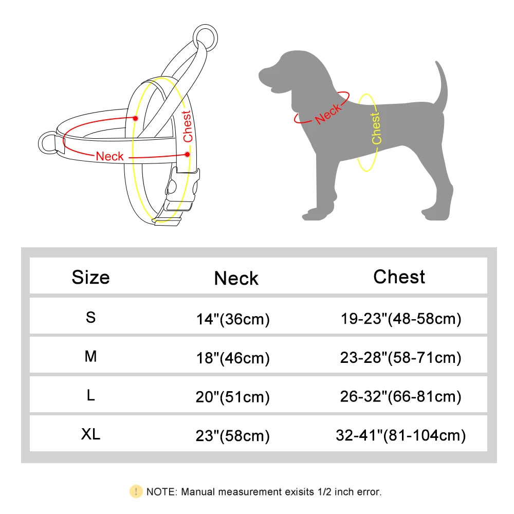 Tactical Nylon Dog Harness - Wooflu