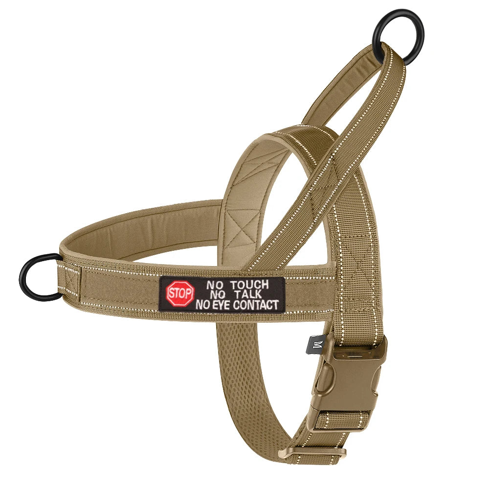 Tactical Nylon Dog Harness - Wooflu