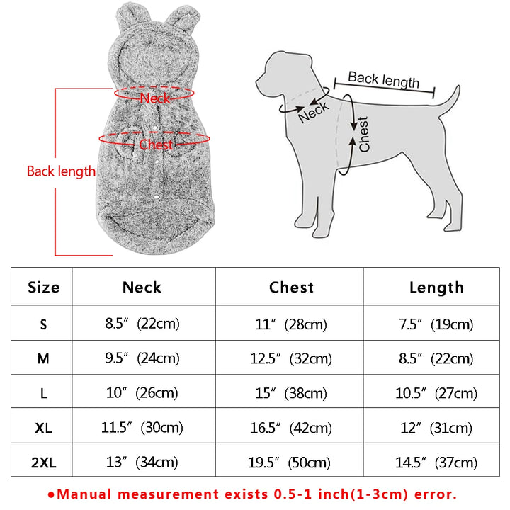 Warm Winter Cat Clothes - Wooflu