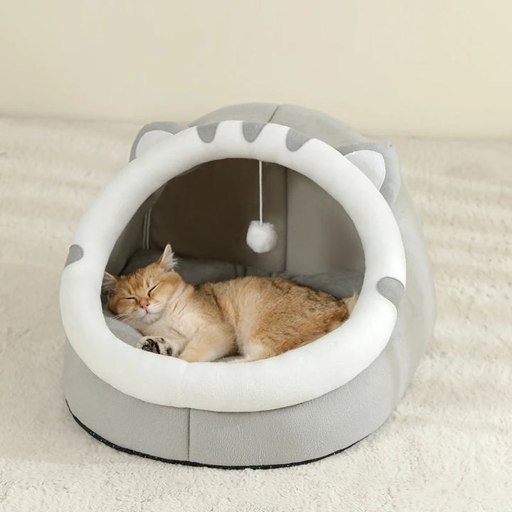 Cat Bed with toy - Wooflu