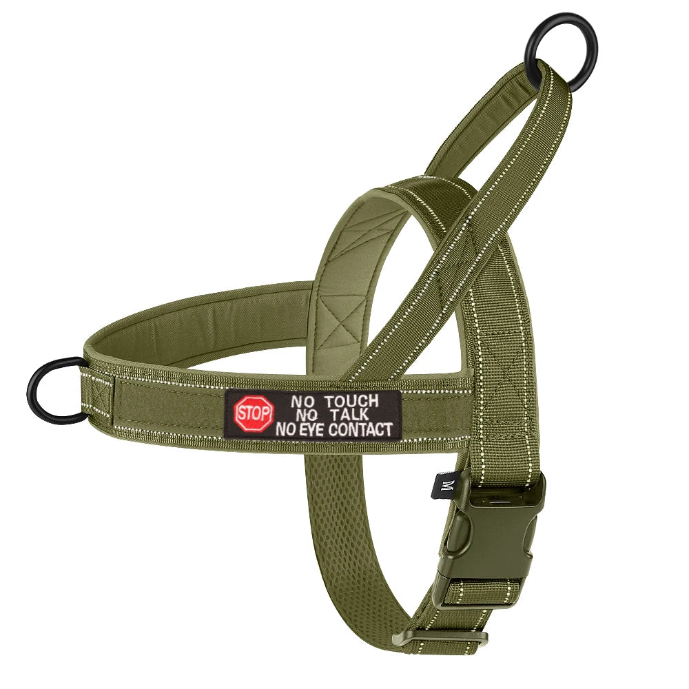 Tactical Nylon Dog Harness - Wooflu
