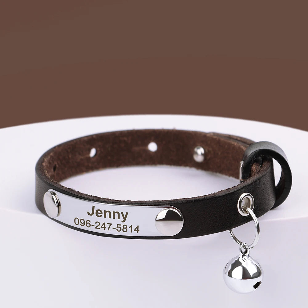 Cat Collar Personalized - Wooflu