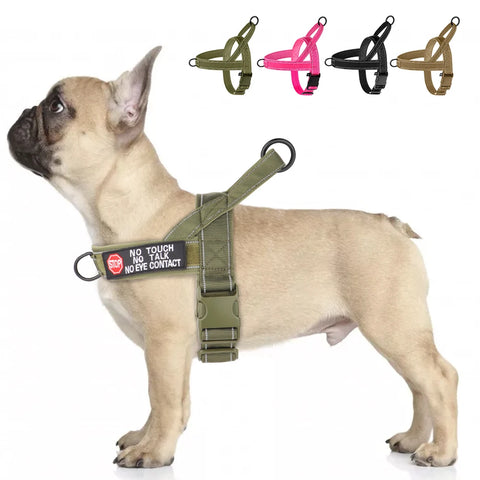 Tactical Nylon Dog Harness - Wooflu