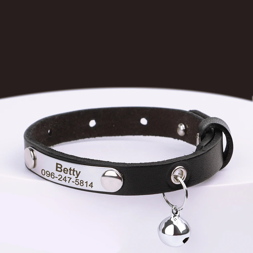 Cat Collar Personalized - Wooflu