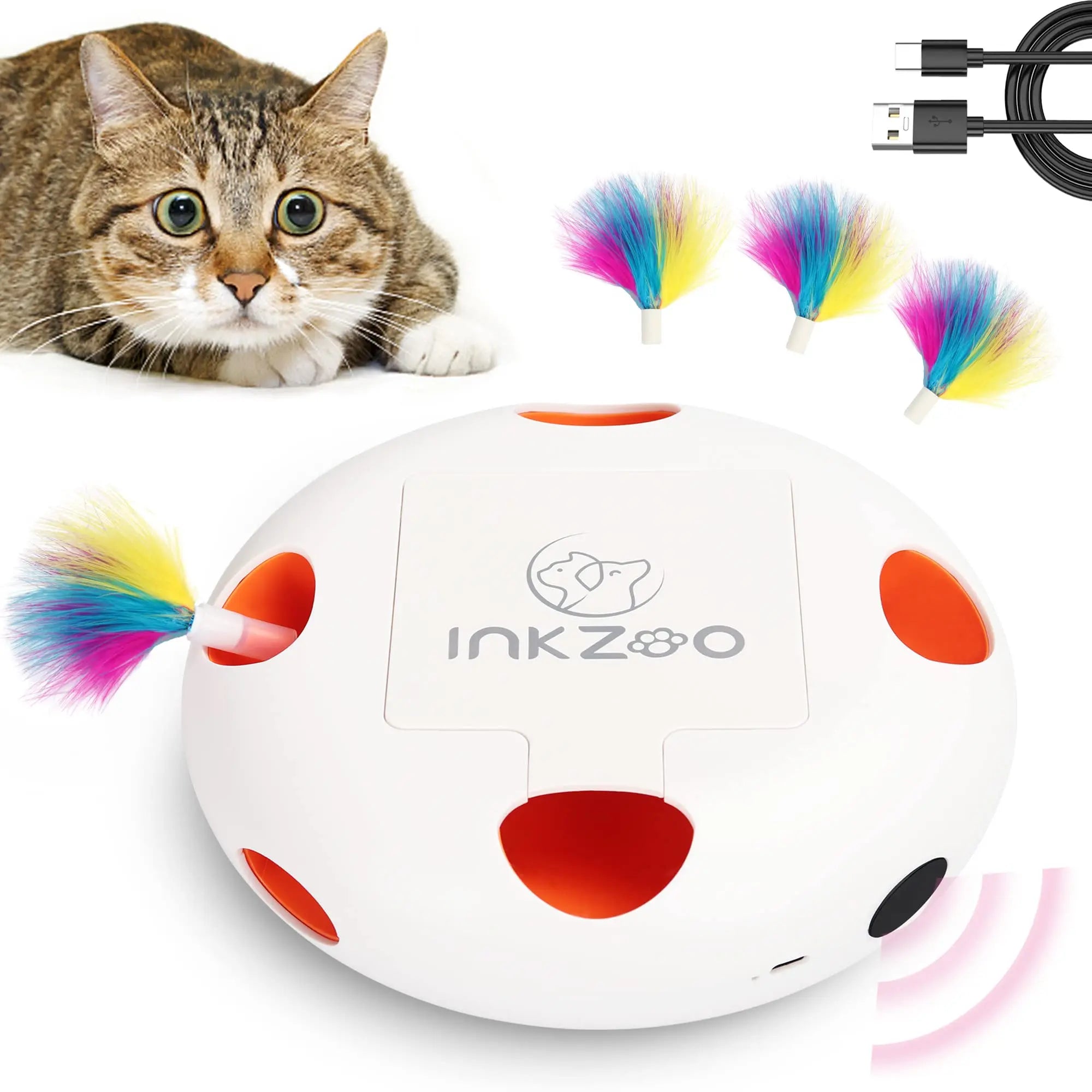 Interactive Cat Toys – Automatic 7 Holes Whack-A-Mole - Wooflu