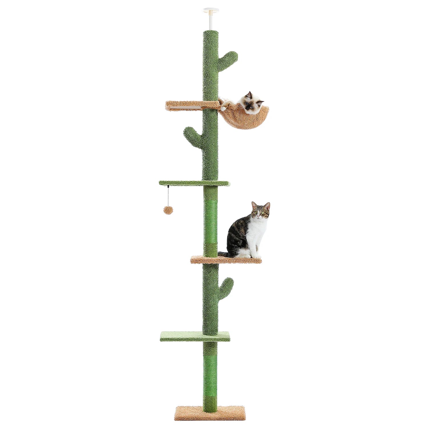 Cat Tower Cactus Design - Wooflu
